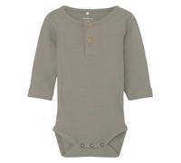 NAME IT Baby - Jungen Nbmkab Ls Body Noos, Pure Cashmere, 68