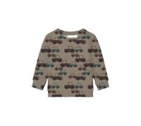 NAME IT Baby - Jungen Nbmsacar Ls Bru Sweatshirt, Weathered Teak, 56 EU