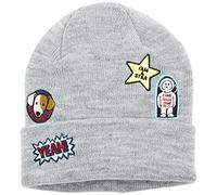 NAME IT Baby-Jungen NITMADGE Knit HAT M Mini Mütze, Grau (Grey Melange), 51 (Herstellergröße: 50/51)