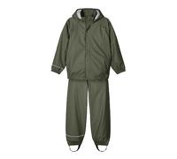 NAME IT Baby Jungen Nkndry Rain Noos Regen Set, Thyme, 128 EU