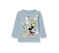 NAME IT Baby-Jungen NMMFRODY Mickey LS TOP WDI Langarmshirt, Citadel, 86