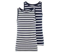 NAME IT Baby-Jungen Top NMMTANK 2P Dark Sapphire YD NOOS, 2er Pack, Mehrfarbig (Dark Sapphire), 92