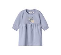 Name IT Baby - Mädchen Nbfsinda Ls Sweat Dress Bru Sweatkleid (1er Pack)