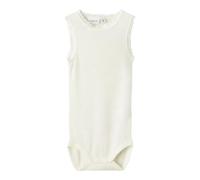 NAME IT Baby-Mädchen Nbfwang Wool Needle Tank Body, Weiß, 74