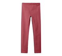 name it Baby-Mädchen NKFDAVINA SOLID SWE BRU N NOOS Leggings, Mauvewood, 80