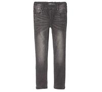 NAME IT Baby - Mädchen NMFPOLLY DNMTORA 5129 Leggings NOOS Jeans, per Pack Grau (Medium Grey Denim Medium Grey Denim), 98 (Herstellergröße: 98)