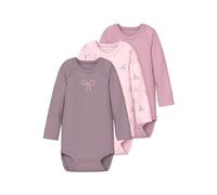 name it Langarmbody 3er Pack Barely Pink - Mädchen - Gr. Babymode (6 - 24 Monate)