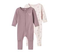 NAME IT Baby Schlafoverall 2er Pkg NBMNIGHTSUIT pink | 86