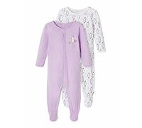 NAME IT Baby Schlafanzug Doppelpack für Mädchen, Organic Cotton