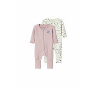 NAME IT Baby Schlafanzug NBFNIGHTSUIT 2er Pkg. creme | 98