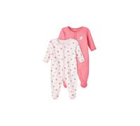 NAME IT Baby Schlafoverall 2-er Pkg. pink | 92