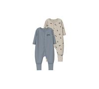 NAME IT Baby Schlafoverall 2er Pkg NBMNIGHTSUIT beige | 62