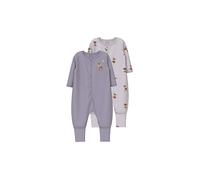 NAME IT Baby Schlafoverall 2er Pkg. NBMNIGHTSUIT lila | 56