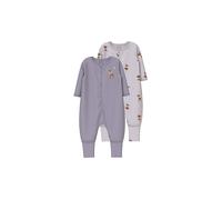 NAME IT Baby Schlafoverall 2er Pkg. NBMNIGHTSUIT lila | 80