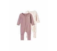 NAME IT Baby Schlafoverall 2er Pkg NBMNIGHTSUIT pink | 86