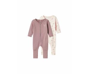 NAME IT Baby Schlafoverall 2er Pkg NBMNIGHTSUIT pink | 98