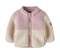 name it - Baby Teddyjacke Violet Ice 74