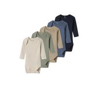Name It Solid Rib Langarm-body 5 Einheiten