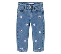 name it Baggy fit Jeans - Schleifen Medium Blue Denim 116