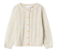 NAME IT - NMFBANNI LS KNIT CARD NOOS Peyote Melange - Gr. - 62