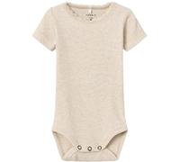 name it Basic Body kurzarm natur Borte 56