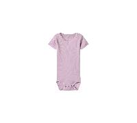 name it Basic Body kurzarm rosa Borte 62