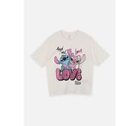Name it - Bekleidung Nkfdymir Stitch Ss Nreg Top Box Noos Wdi - Weiß - Größe 11A - 12A