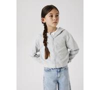 Name it - Bekleidung Nkfmille Short Nreg Swe Card Wh Unb Noos - grau - Größe 7A - 8A