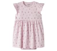 name it Bio Baumwoll Baby Body Kleid Kirschen - Cradle Pink 86