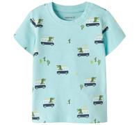 name it Bio-Baumwolle T-Shirt - Krokodil AOP Limpet Shell 62