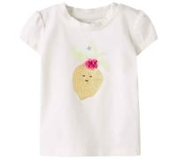 name it Bio-Baumwolle T-Shirt - Zitrone Cloud dancer 56