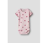 Name it Body Erdbeerprint - 74 / ballerina / 95% Bio-Baumwolle 5% Elasthan