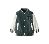 NAME IT - NMMMAINS VARSITY JACKET Green Gables - Gr. - 110