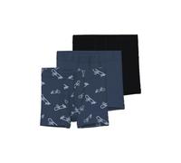 Trunk NAME IT "NMMTIGHTS 3P TITAN SKATER NOOS", Kinder, Gr. 98, titan pack:w, titan, schwarz, Jersey, Obermaterial: 95% Baumwolle, 5% Elasthan, bequem, Unterhosen (50008408-98) titan pack:w, titan, sc