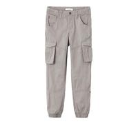 name it - Cargohose NKMRYAN 2222-BA in elephant skin Gr.158