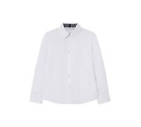 Name IT Jungen Nkmnewsa Ls Shirt Noos Hemd, Bright White, 104 EU