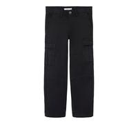 Name It Cargohose RYAN Jungen Größe 140 Schwarz 98% Baumwolle 2% Elasthan