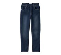 Slim-fit-Jeans NAME IT "NKMRYAN SLIM SWE JEANS 5225-TH NOOS", Jungen, Gr. 104, N-Gr, blau (denim blau), Denim/Jeans, Obermaterial: 70% Baumwolle, 27% Polyester, 3% Elasthan, leichte Abriebeffekte, sli