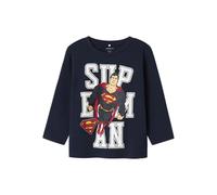 NAME IT Boy Oberteil mit Langen Ärmeln Superman