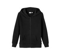NAME IT - NKMNESWEAT CARD W HOOD BRU NOOS black, 146/152