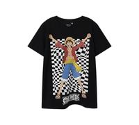 Name it - Bekleidung Nkmjob Onepiece Nreg Ss Top Noos Vde - Schwarz - Größe 7A - 8A