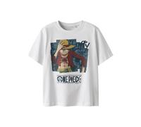 Name it - Bekleidung Nkmjob Onepiece Nreg Ss Top Noos Vde - Weiß - Größe 9A - 10A