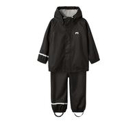 Name It Regenset DRY10 Mädchen Regenjacke & -hose 100% Polyester Schwarz Gr. 110