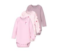 Name it Mädchen 3er Pack Langarmbodys NBFBODY CARINARIA HEART carinaria 62