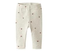 NAME IT Damen Nbfberries Legging Box, Peyote Melange, 80 EU