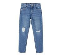 name it Damen NKFROSE DNMATANDO 2648 HW MOM Pant NOOS Jeans, Medium Blue Denim, 146