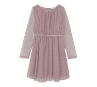 NAME IT festliches Tüllkleid mit Pünktchen nkfVABOS Deaville Mauve(152/)