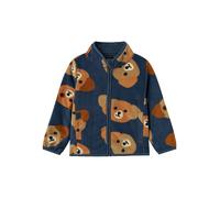 name it Fleecejacke "Meeko" in Dunkelblau - Größe 116 | Kids Fleecejacken Fleecepullover