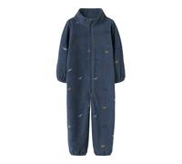 name it Fleeceoverall "Spektra" in Dunkelblau - Größe 86 | Babyoveralls