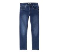 Slim-Jeans mit Fleece NKFSALLI Mädchen NAME IT blau schwarz Gr. 158